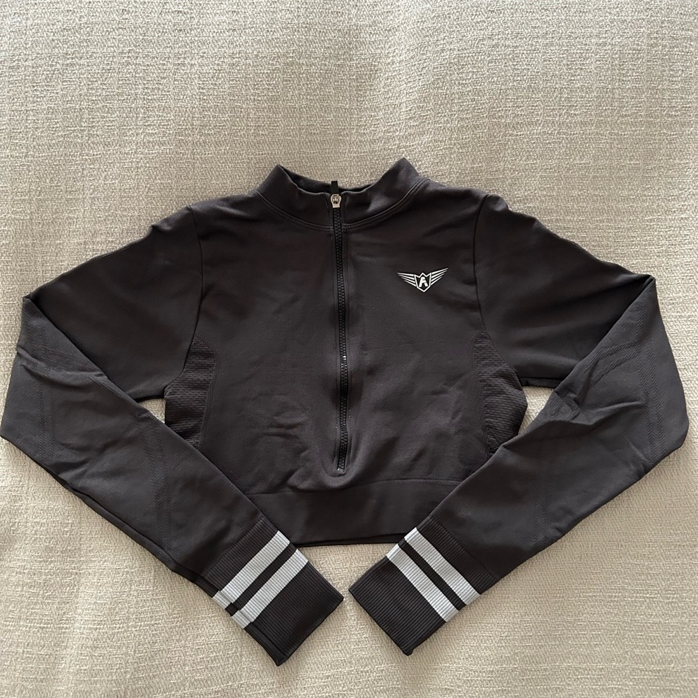 Fit Army Long Sleeve crop